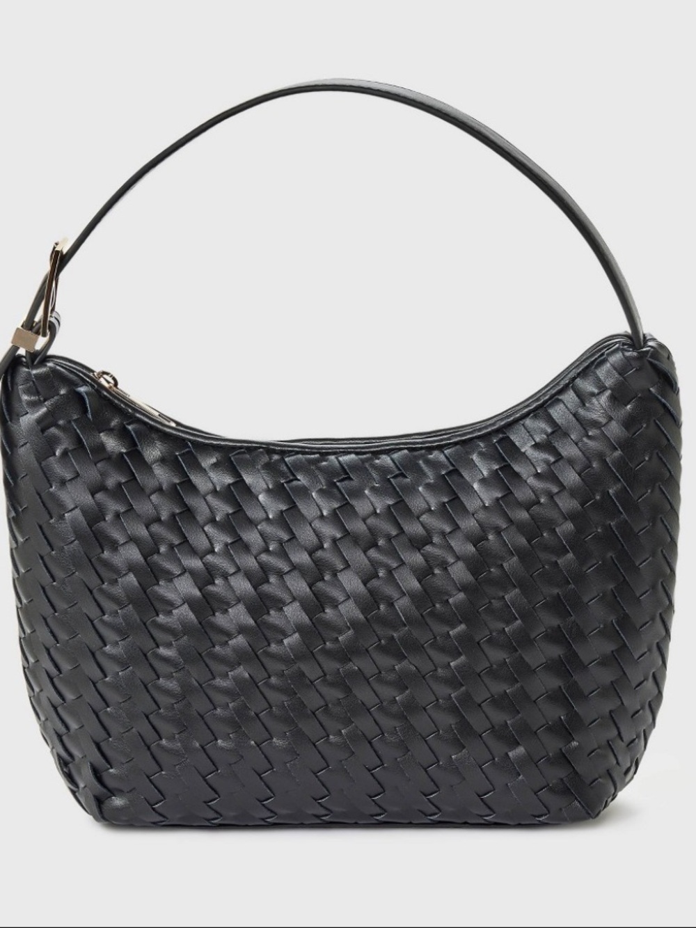 Mini Woven Shoulder Bag - a New Day™ Black